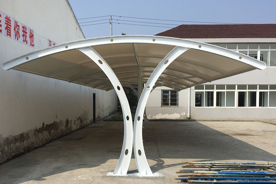 异形膜结构停车棚