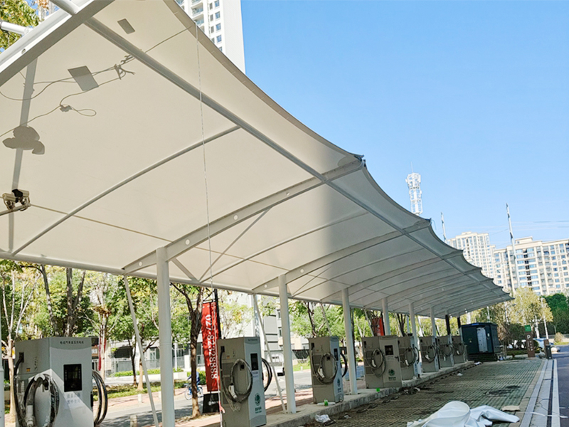 安徽膜结构|亳州膜结构停车棚|膜结构车棚-安徽鑫淮钢结构工程有限公司